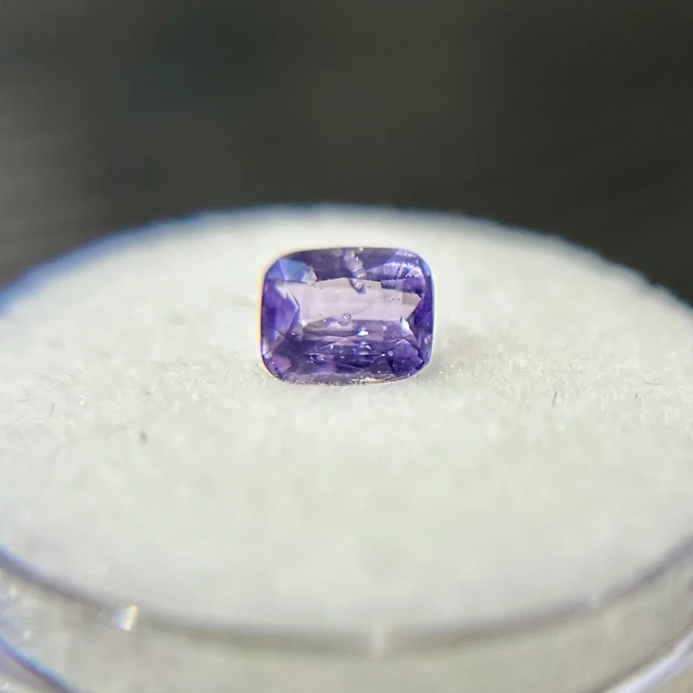 💜🩷 1.03 CT Natural COLOR CHANGE SAPPHIRE Unheated Certified Gemstone 🤯 - Picture 3 of 4